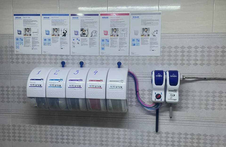 Установка дозирующей системы SEKO